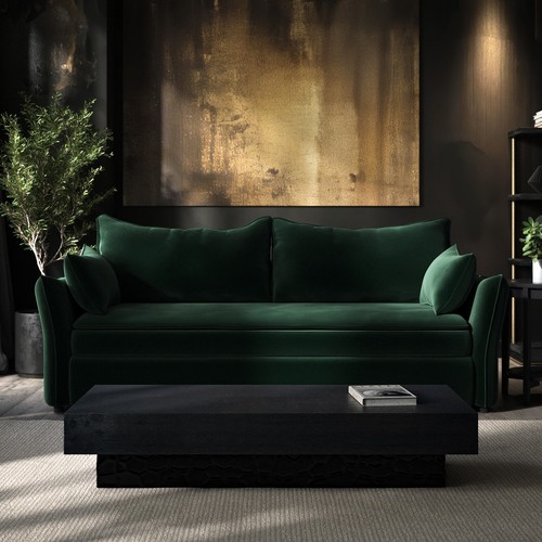 Seater pull out sofa - seater, bed