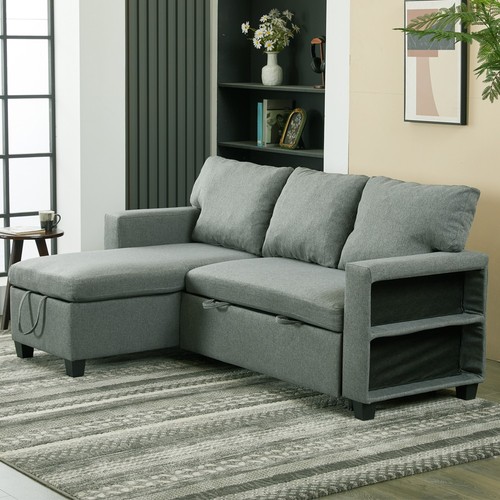 Shaped sofa bed with pull - shaped,