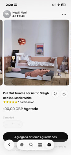 Noa nani astrid - nani, bed