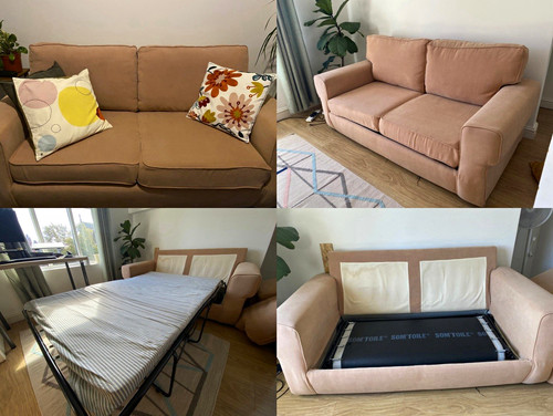 Seater sofa bed with - sofa,